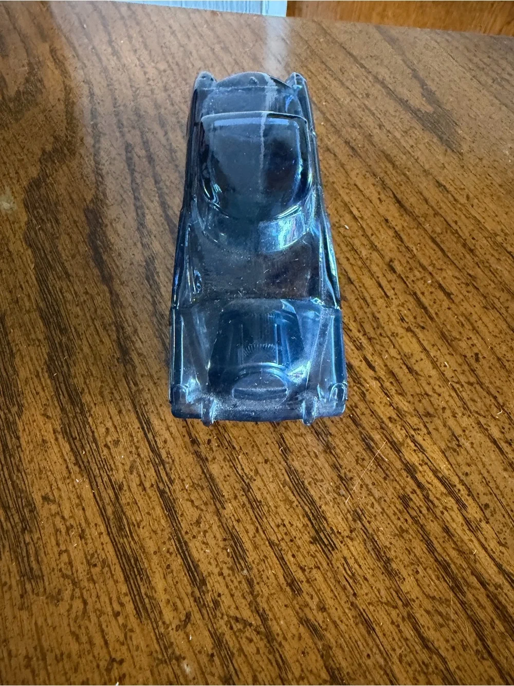 Avon Blue Glass '51 Studebaker' Wild Country After Shave Bottle